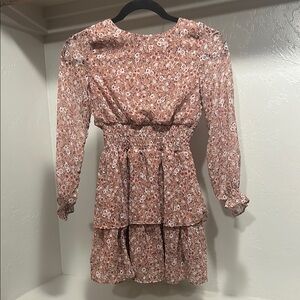 Floral Print Girls Dress